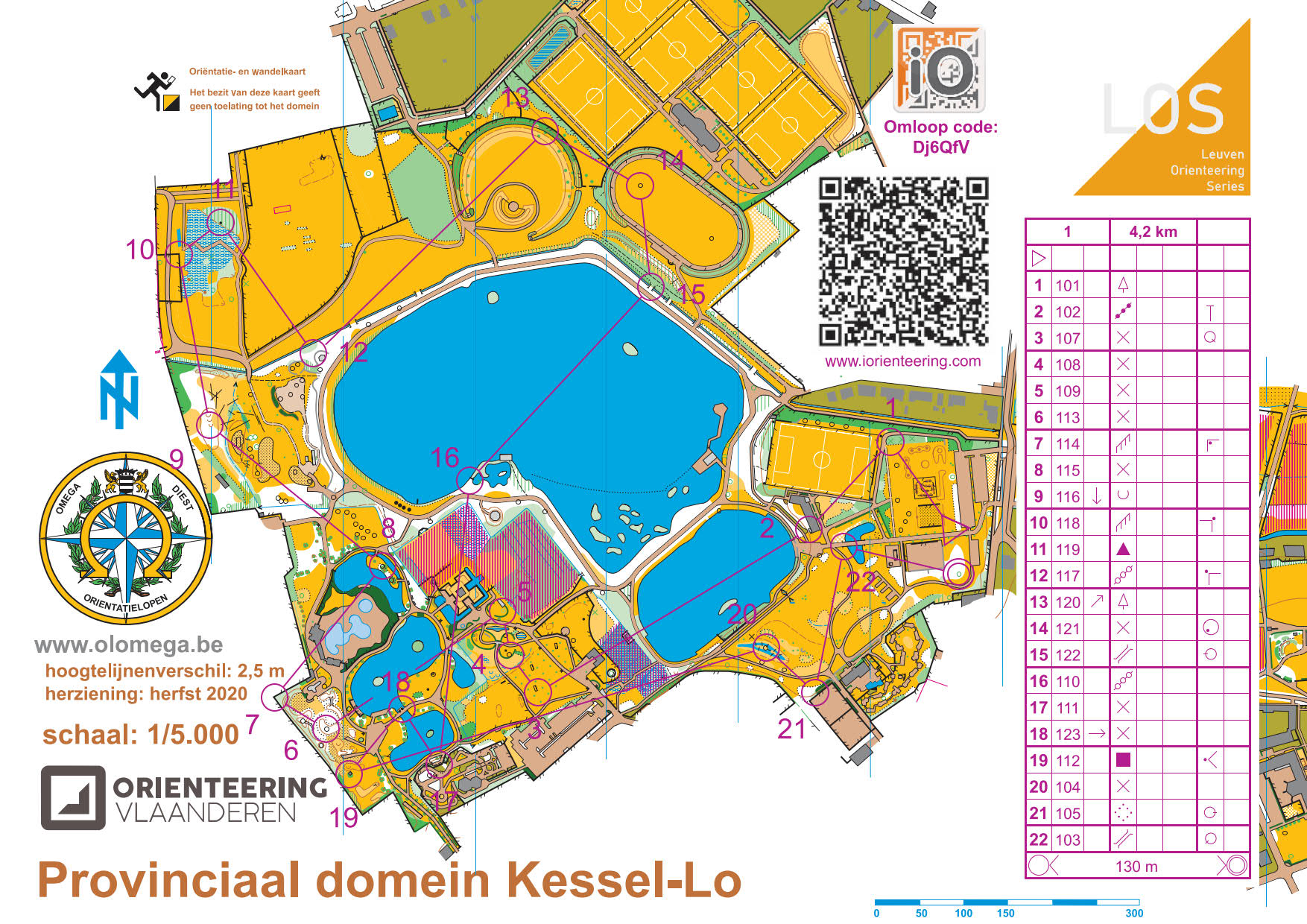 IOrienteering Kessel-Lo Lang (2021-01-02)